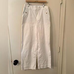 Spanx White Sailor Pants